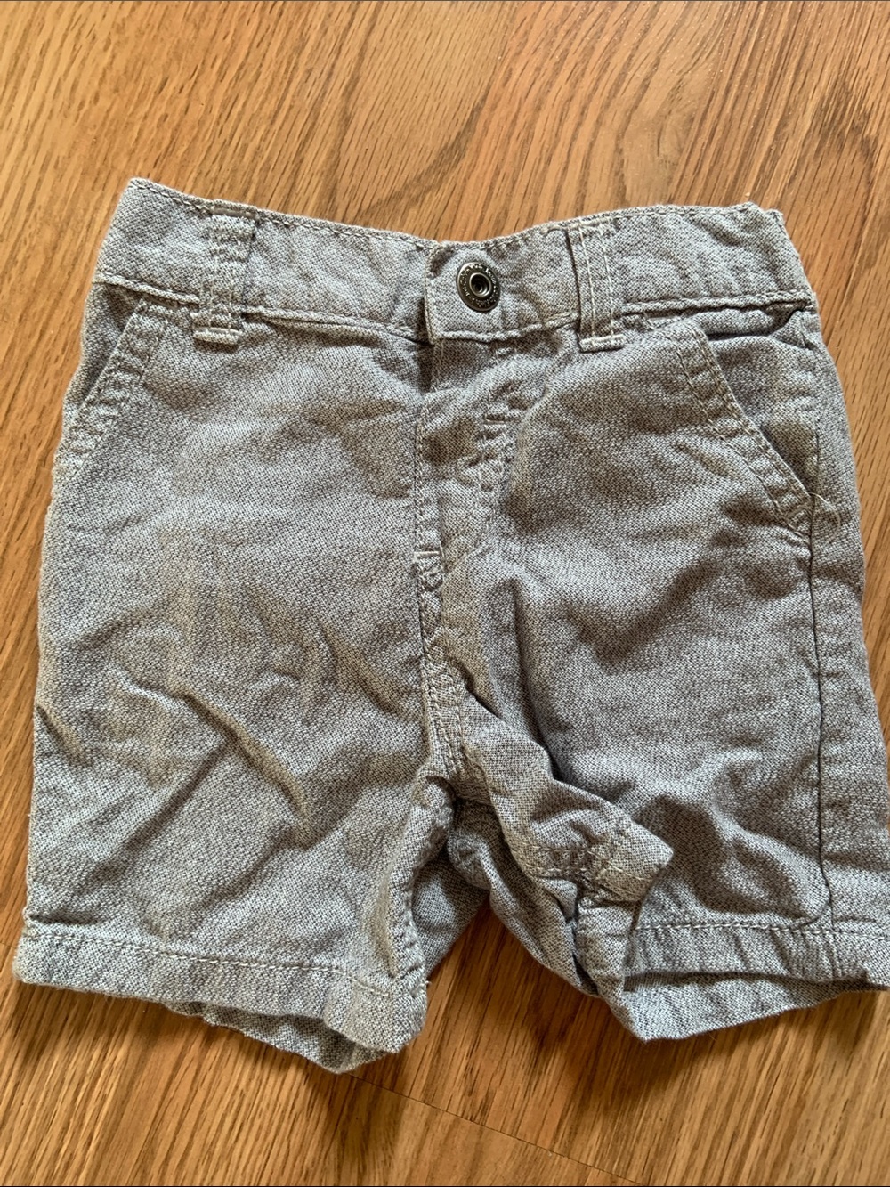 Calvin Klein Light Gray Toddler Shorts